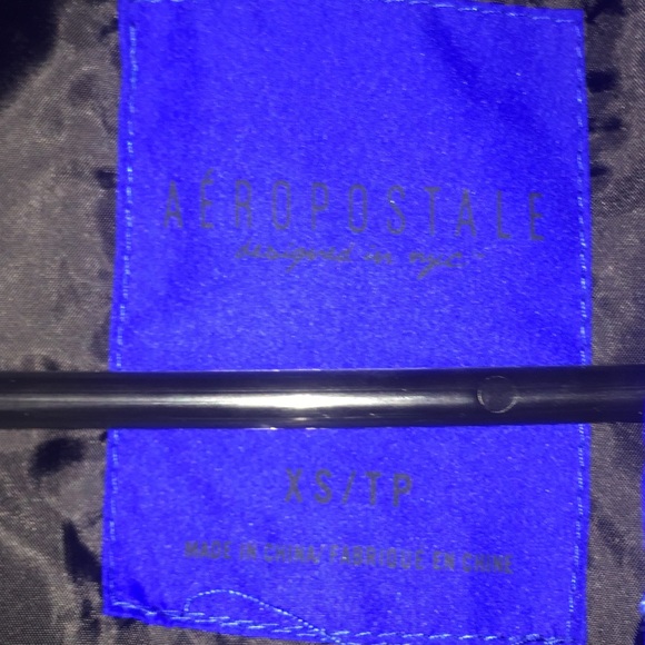 Aeropostale Size XS Royal Blue Puffy Vest - Picture 3 of 3